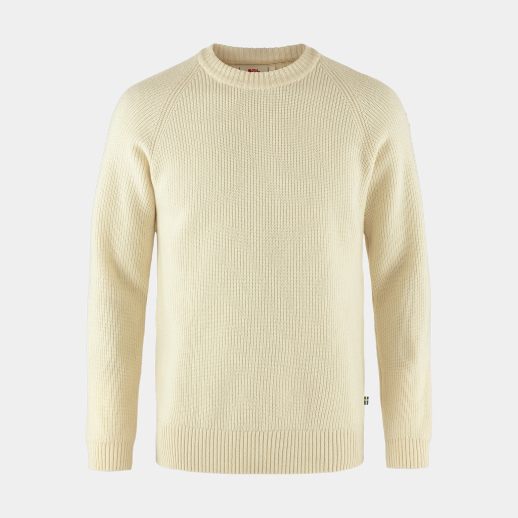 Övik Rib Sweater Chalk White