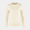 Övik Structure Sweater Women Chalk White