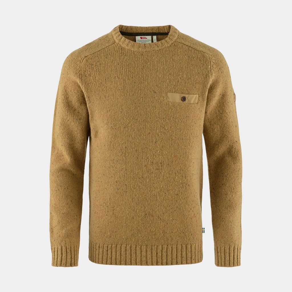 Lada Round-Neck Sweater Buckwheat Brown