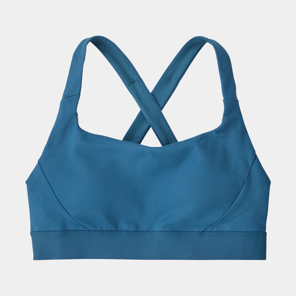Switchback Sports Bra Wavy Blue