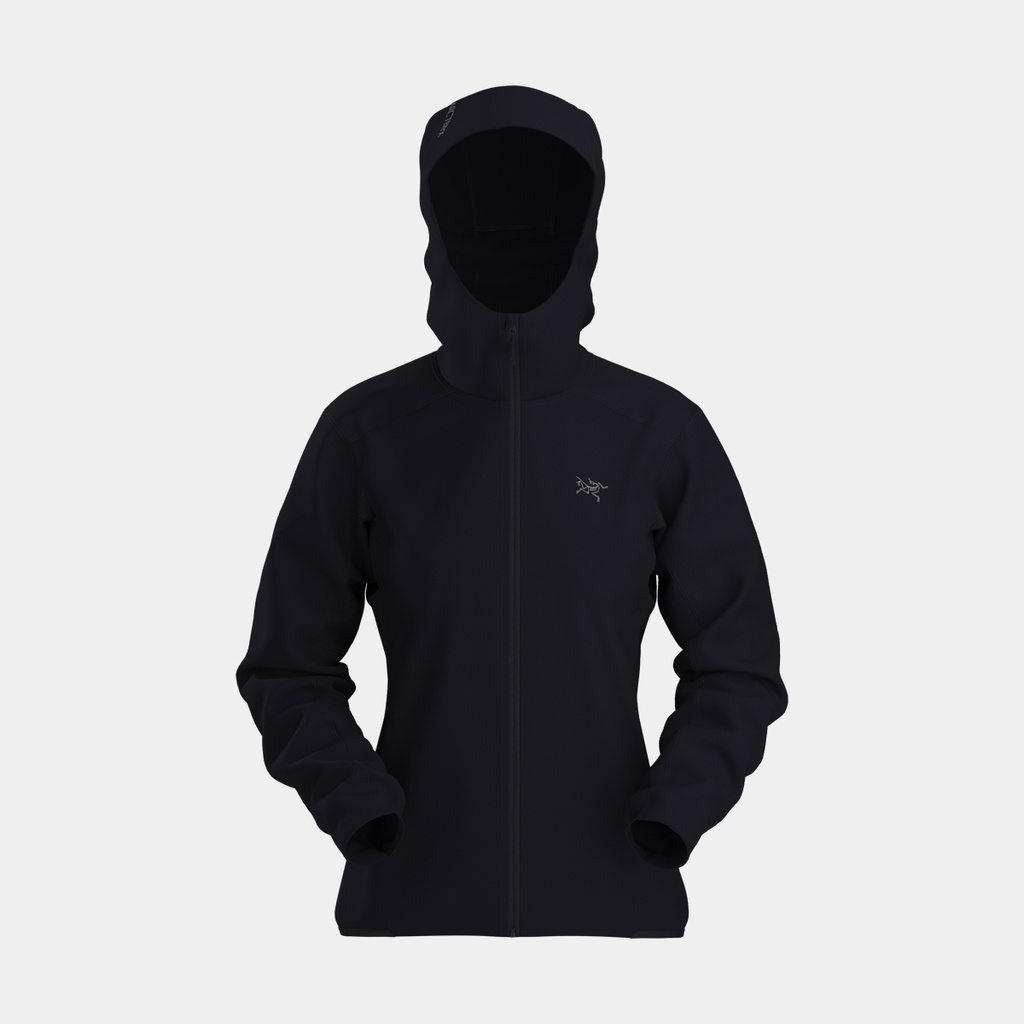 Gamma Lightweight Hoody Women Black