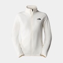 100 Glacier Full Zip Women White Dune