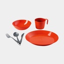 Cascadian 1 Person Table Set Terracotta