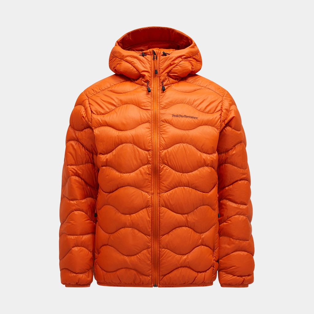 Helium Down Hood Jacket Gold Flame