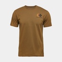 Faded Short Sleeves Tee Dark Curry