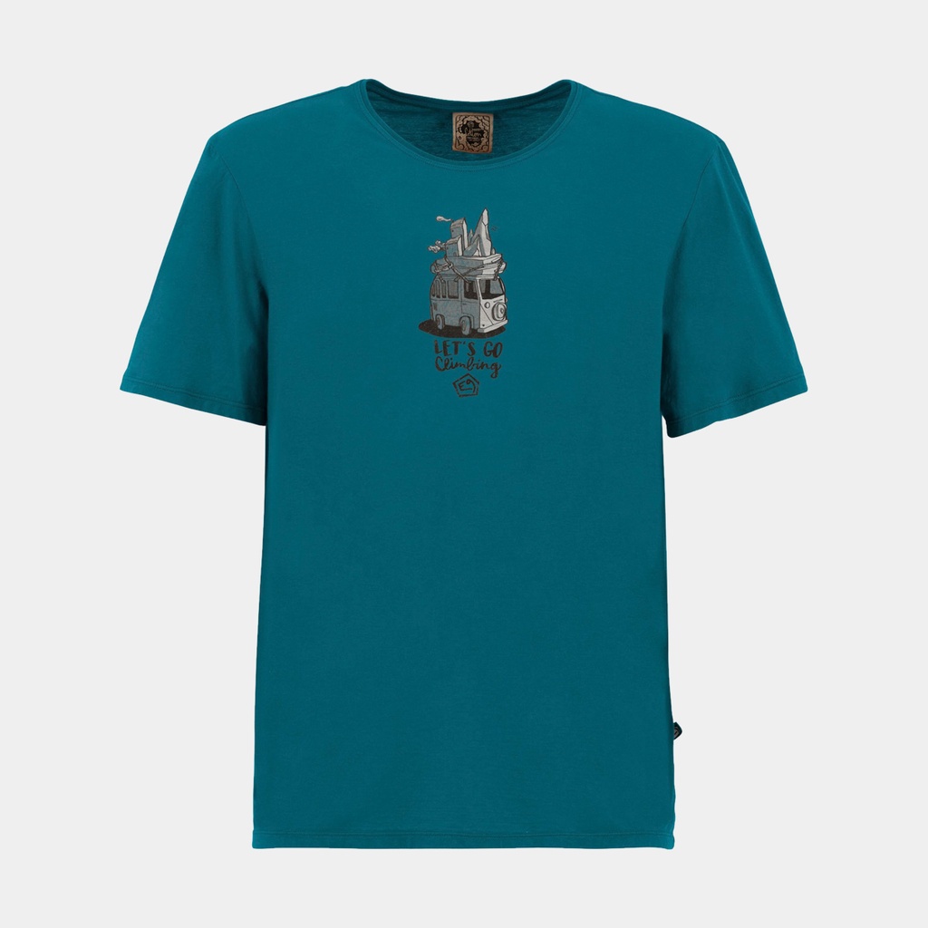 Golden T-shirt Light Petrol