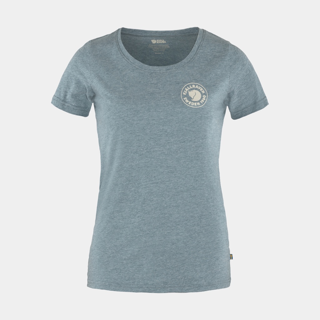 1960 Logo T-shirt Women Indigo Blue / Melange