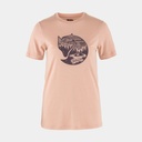 Abisko Wool Fox Short Sleeve Women Patina Chalk Rose / Port