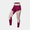 Rhea Leggings Women Wine Rhododendron