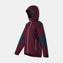Roseg GTX Jacket Women Red Plum / Storm Blue