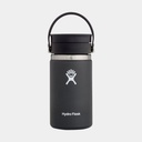 12oz Wide Mouth w/ Flex Sip Lid (355ml) Black