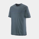 Capilene Cool Merino Graphic Shirt Fitz Roy Fader: Utility Blue