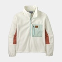 Microdini 1/2 Zip Pullover Women Birch White