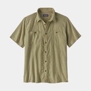 Back Step Shirt Swell Dobby: Buckhorn Green