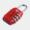 Migrator TSA 3 Dial Luggage Lock Red
