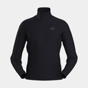 Rho LT Zip Neck Black
