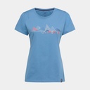 Peaks T-Shirt Women Moonlight