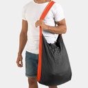 Eco Bag Large 30L Dark Grey / Orange