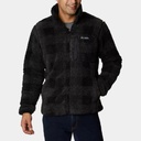 Winter Pass Printed Fleece II Black Check