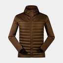 Vaskye Hooded Hybrid Jacket Bark