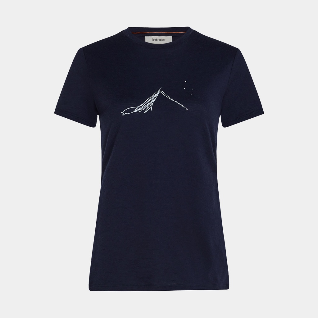 Tech Lite Short Sleeves 150 Tee Southern Constellation Women Midnight Navy