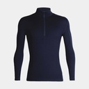 Tech Long Sleeves Half Zip 260 Midnight Navy 