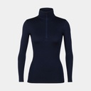 Tech Long Sleeves Half Zip 260 Women Midnight Navy