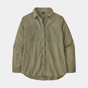Lightweight A/C Buttondown Women River Rock Green