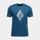 Engineered Diamond Short Sleeves Tee Indigo