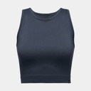 Seamless Tank Women Charcoal
