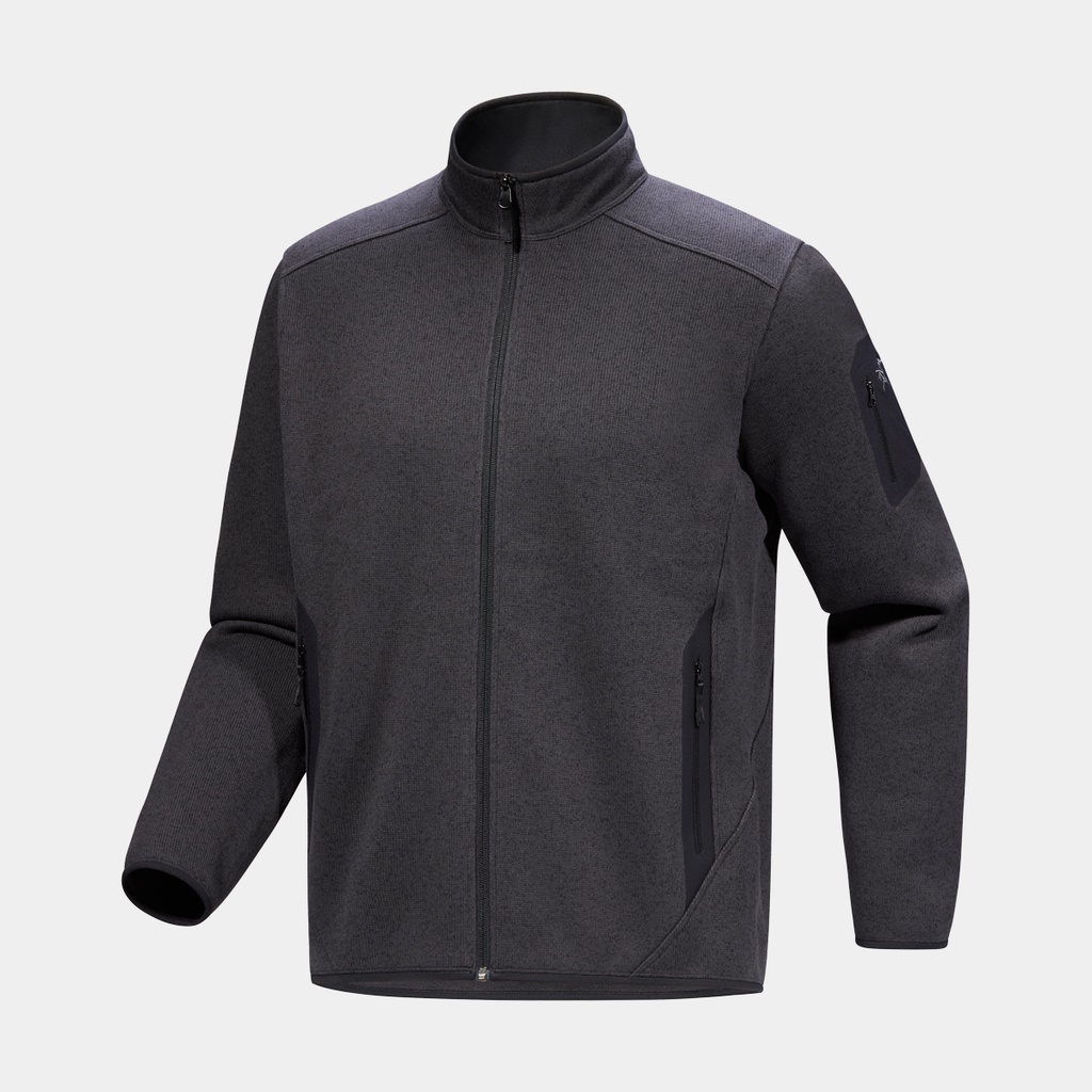 Covert Cardigan Black Heather II