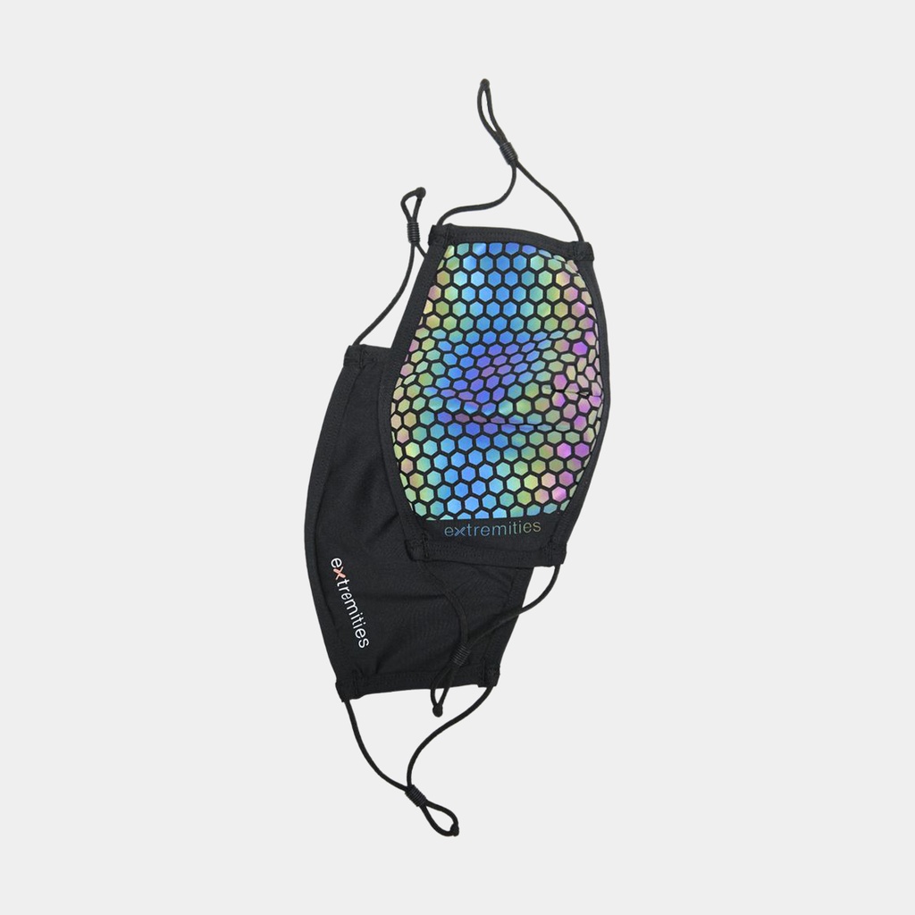 Maze Runner Face Mask Black / Reflective
