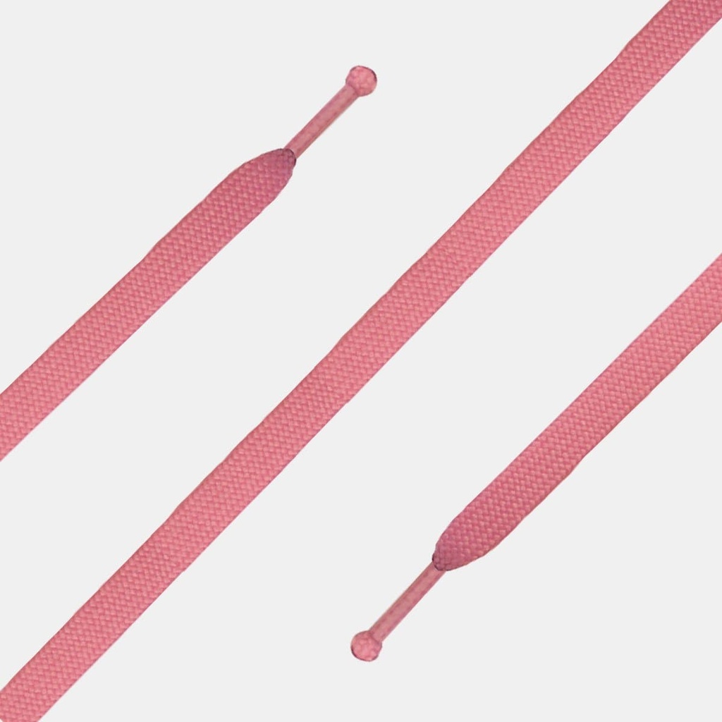 Lacets plats Rose Retro