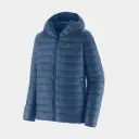 Down Sweater Hoody Clement Blue