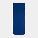 Silk Liner with Stretch Panel Traveller with Pillow slip Navy Blue