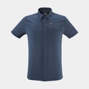 Skim Shirt Short Sleeves Eclipse Blue