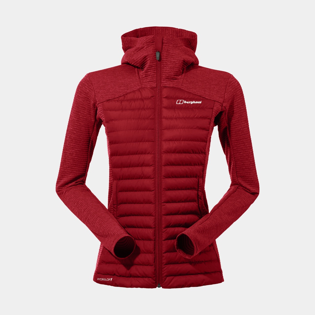 Nula Hybrid Jacket Women Syrah