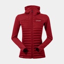 Nula Hybrid Jacket Women Syrah