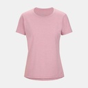 Taema Crew Short Sleeves T-Shirt Women Bliss Heather