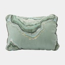 Compressible Pillow Cinch Regular Sage Topo Wave