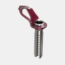 Aero Ice Screw 10 cm Red