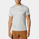 Zero Rules Short Sleeves Shirt Columbia Grey Heather