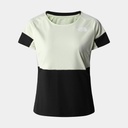 Bolt Tech Tee Women Lime Cream / TNF Black