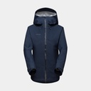 Crater HS Hooded Jacket Women Marine / Black