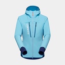 Aenergy SO Hybrid Hooded Jacket Women Cool Blue / Deep Ice