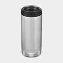 TKWide Insulated 12oz (355ml) With Cafe Cap Brushed Stainless